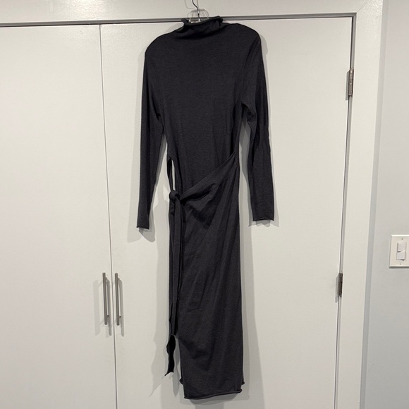 ZARA faux knit wrap dress - Picture 1 of 2